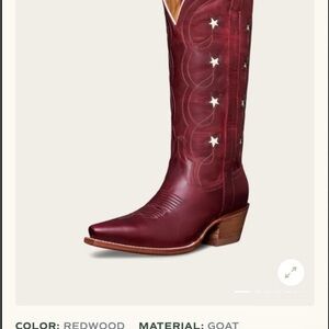 ***ISO*** Tecovas Annie Redwood Boots | Size 11